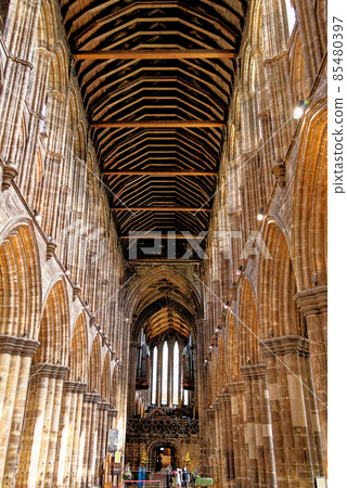 Interior view of Glasgow Cathedral, Glasgow, Scotland 85480397