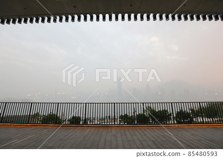 the platfrom at M+ Museum in West Kowloon Cultural District 24 Dec 2021 85480593