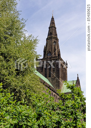 Glasgow Cathedral - Glasgow Scotland UK 85480625