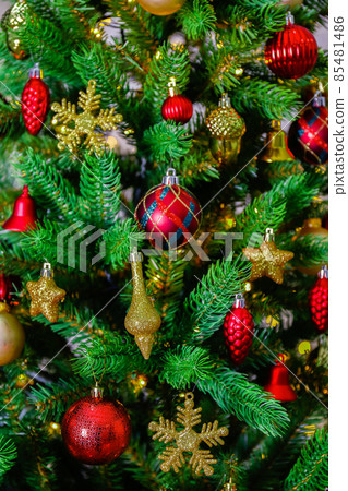 Christmas and New Year winter holiday season concept. 85481486