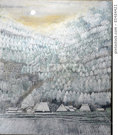 Original scenery of Japan Winter private house Original scenery of Japan Winter private house 85484421