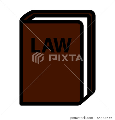 Law Book Icon Law Book Icon 85484636