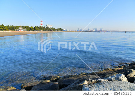 城南島海濱公園/翼海灘（東京都大田區） [2021.12] 85485135
