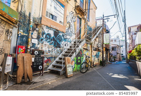 Shimokitazawa alley scenery Shimokitazawa alley scenery 85485997