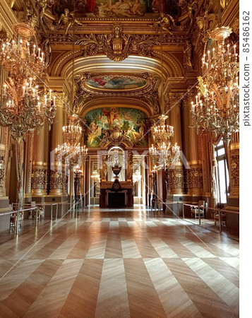 Inside the Opera House in Paris 85486162