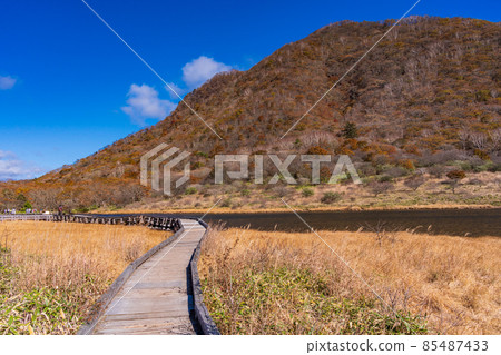 （群馬縣）赤城山/角滿淵秋葉 85487433