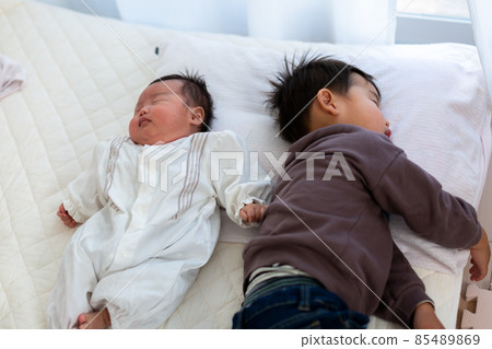 Family photo Brothers taking a nap 85489869