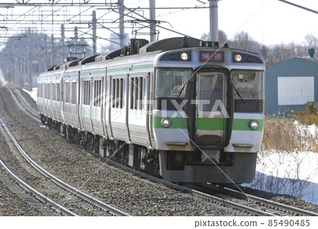 千歲線 島松-北廣島 JR 北海道 721 F1007 系列（札幌）快速機場 85490485