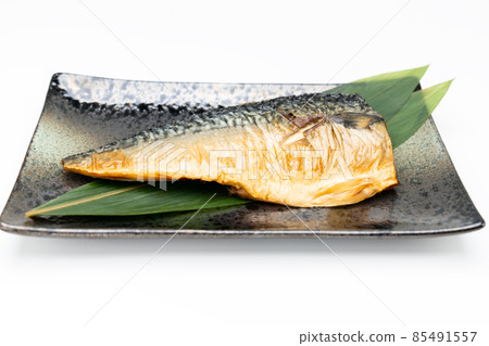 Grilled mackerel 85491557