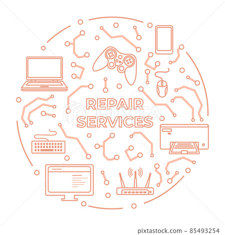 Electronics Repair Service Support Fixing Check Electronics Repair Service Support Fixing Check 85493254