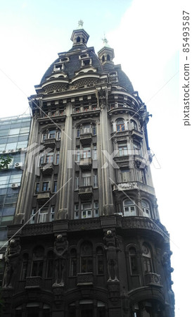 View of Otto Wulff building in German Modenist style, on Belgrano and Peru avenues, Buenos Aires, Argentina View of Otto Wulff building in German Modenist style, on Belgrano and Peru avenues, Buenos Aires, Argentina 85493587
