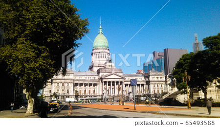 Building of the Congress of the Argentine Republic, or Congress of the Nation. Buenos Aires, Argentina Building of the Congress of the Argentine Republic, or Congress of the Nation. Buenos Aires, Argentina 85493588