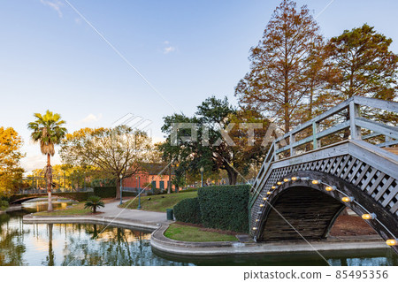 Afternoon view of the Louis Armstrong Park 85495356