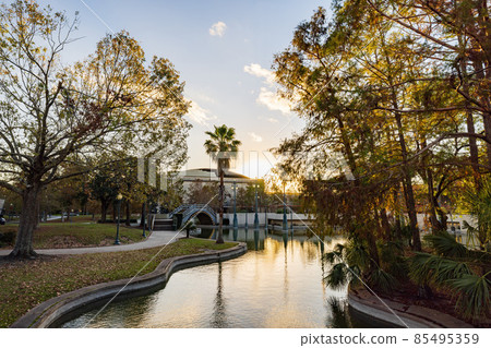 Afternoon view of the Louis Armstrong Park 85495359