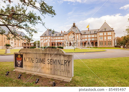 Exterior view of the Notre Dame Seminary Graduate School of Theology Exterior view of the Notre Dame Seminary Graduate School of Theology 85495497