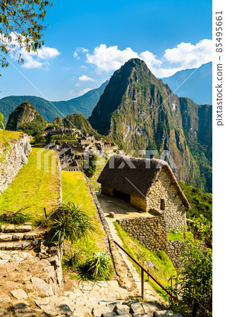 Machu Picchu Inca ruins in Peru, South America Machu Picchu Inca ruins in Peru, South America 85495661