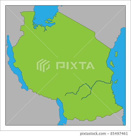 It is a map of Tanzania. 85497461