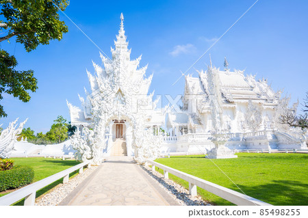 Wat Rong Khun - White Temple in Chiang Rai Wat Rong Khun - White Temple in Chiang Rai 85498255