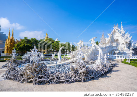 Wat Rong Khun - White Temple in Chiang Rai Wat Rong Khun - White Temple in Chiang Rai 85498257