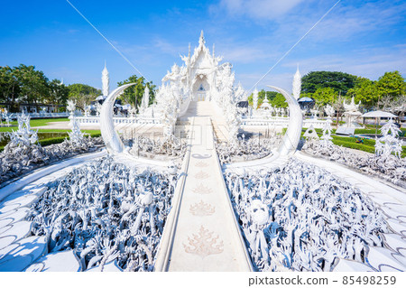 Wat Rong Khun - White Temple in Chiang Rai 85498259