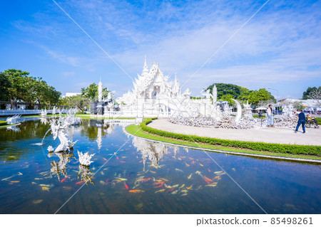 Wat Rong Khun - White Temple in Chiang Rai 85498261