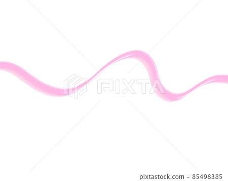 粉紅絲帶狀線條 85498385