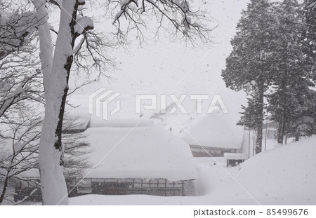大內宿福島大雪 85499676