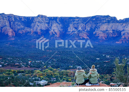 黎明時分從機場梅薩山頂眺望 85500535