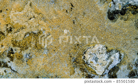 Marble texture of white and gold color. Luxurious abstract fluid art painting on the background of the technique of alcohol ink in black and gold colors. Marble texture of white and gold color. Luxurious abstract fluid art painting on the background of the technique of alcohol ink in black and gold colors. 85501580