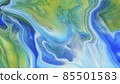 Blue stripes on a white background with gold flecks of yellow. 85501583