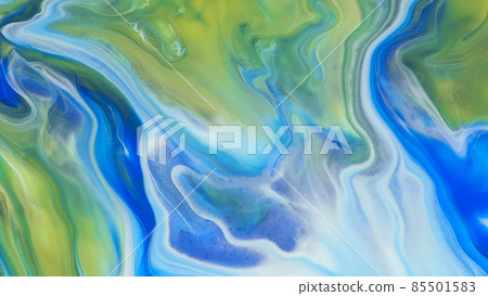Blue stripes on a white background with gold flecks of yellow. Blue stripes on a white background with gold flecks of yellow. 85501583