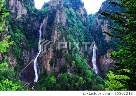 Daisetsuzan National Park Sounkyo / Gingano Falls and Meteor Falls 85502218