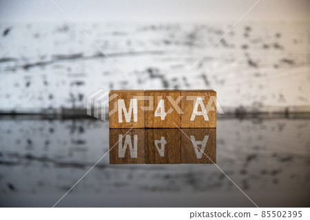 Business image (IT terminology) Block character M4A 85502395