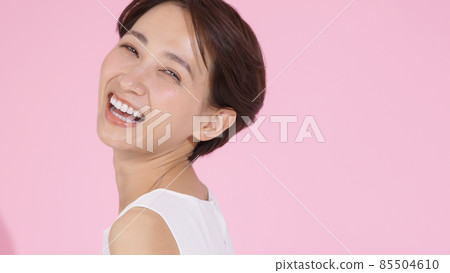Beauty image smile spring Beauty image smile spring 85504610