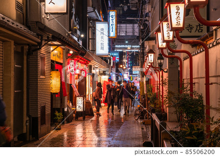 《Osaka Prefecture》 Dotombori / Rain entertainment district 《Osaka Prefecture》 Dotombori / Rain entertainment district 85506200