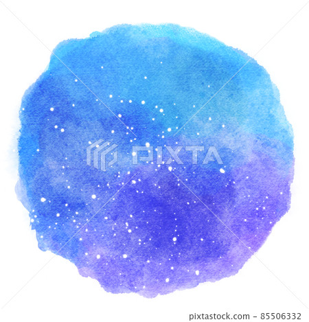 Background material_watercolor texture_blue 85506332