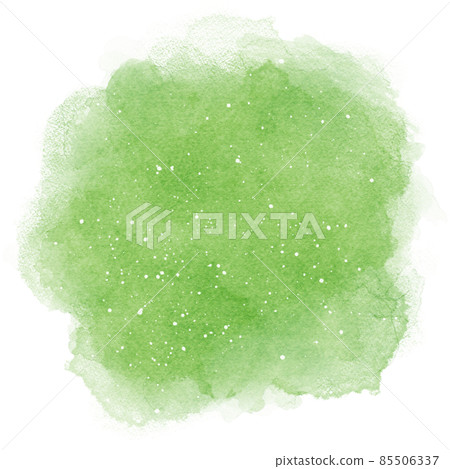 背景材質_水彩紋理_黃綠色 85506337