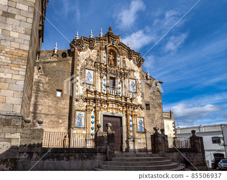Church of San Bartolome at Jerez de los Caballeros, Badajoz, Spain. 85506937