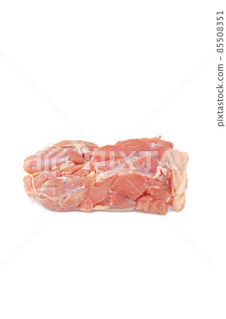 Uncooked chicken thigh block [material for leaflets] 85508351