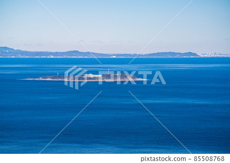 從小室山頂眺望初島 85508768