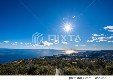 Cafe at the top of Mt. Komuro 85508808