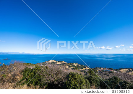 View of Kawana from the summit of Mt. Komuro 85508815