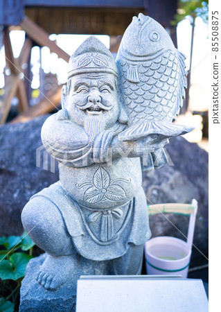 Ebisu statue at Atagawa Onsen Ebisu statue at Atagawa Onsen 85508875