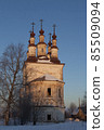 Church of the Resurrection in the light of the rising sun 85509094