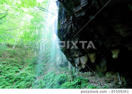 Iwai Water Falls seen from the back side 2 Kagamino Town, Tomata District, Okayama Prefecture 85509261