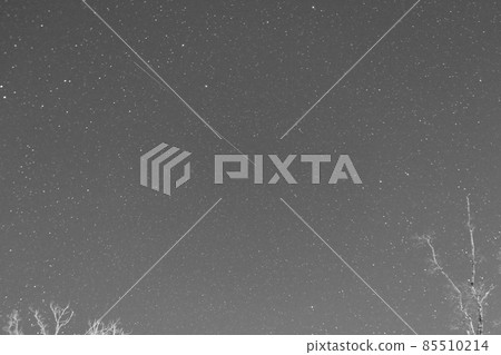 One of the three major meteor showers, the shooting stars of the Quadrantids meteor shower 85510214