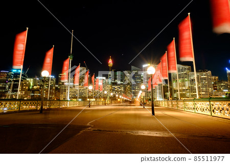 Darling Harbor, a fashionable tourist destination that represents Sydney, Australia's most beautiful and charming port city in the world Darling Harbor, a fashionable tourist destination that represents Sydney, Australia's most beautiful and charming port city in the world 85511977