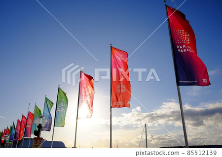 Darling Harbor, a fashionable tourist destination that represents Sydney, Australia's most beautiful and charming port city in the world Darling Harbor, a fashionable tourist destination that represents Sydney, Australia's most beautiful and charming port city in the world 85512139