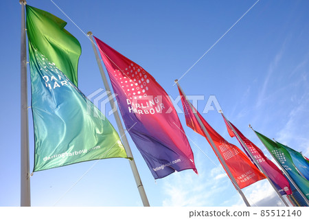 Darling Harbor, a fashionable tourist destination that represents Sydney, Australia's most beautiful and charming port city in the world Darling Harbor, a fashionable tourist destination that represents Sydney, Australia's most beautiful and charming port city in the world 85512140