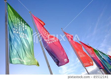 Darling Harbor, a fashionable tourist destination that represents Sydney, Australia's most beautiful and charming port city in the world Darling Harbor, a fashionable tourist destination that represents Sydney, Australia's most beautiful and charming port city in the world 85512141